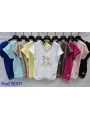 Bluzki damskie Tureckie, size standard ,paczka 12szt mix kolor