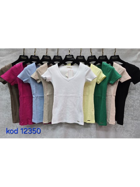 Bluzki damskie Tureckie, size standard ,paczka 12szt mix kolor