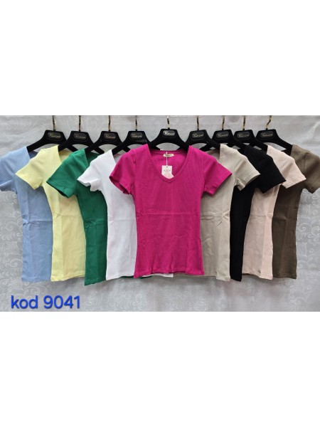 Bluzki damskie Tureckie, size standard ,paczka 12szt mix kolor