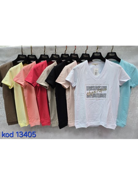 Bluzki damskie Tureckie, size standard ,paczka 12szt mix kolor