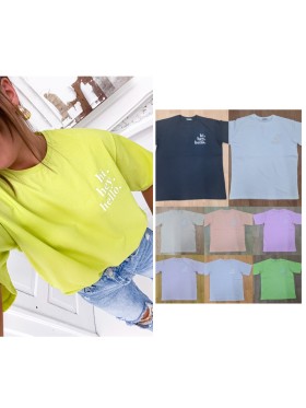Bluzki damskie Tureckie,size UNI, paczka 6szt,1kolor