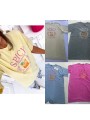 Bluzki damskie Tureckie,size UNI, paczka 6szt,1kolor