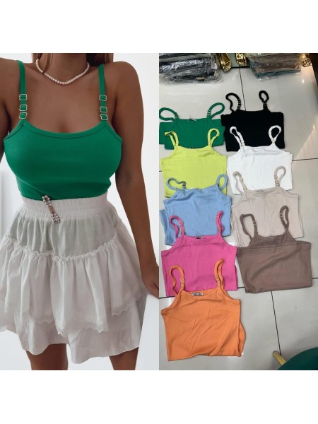 Bluzki damskie Tureckie,size UNI, paczka 6szt,1kolor