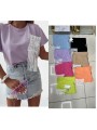 Bluzki damskie Tureckie,size UNI, paczka 6szt,1kolor