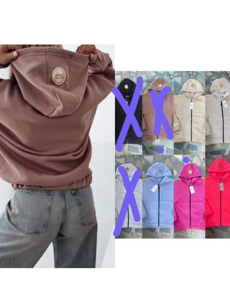Bluzy damskie Tureckie,size UNI, paczka 6szt,1kolor