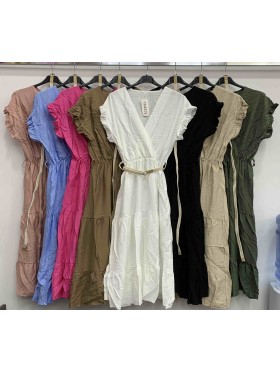 Sukienki damskie wloskie , Size uni,paczka 6szt,mix kolor