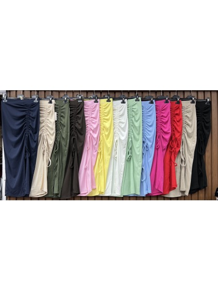 Spódnica damskie wloskie , Size uni,paczka 6szt,mix kolor