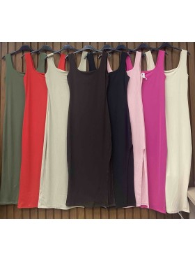 Sukienki damskie wloskie , Size uni,paczka 6szt,mix kolor