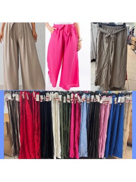 Spodnie damskie wloskie , Size uni,paczka 6szt,mix kolor