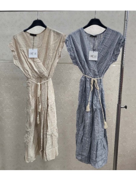 Sukienki damskie wloskie , Size uni,paczka 6szt,mix kolor