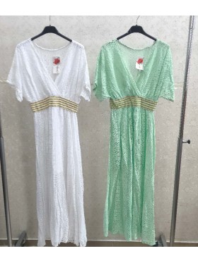Sukienki damskie wloskie , Size uni,paczka 6szt,mix kolor