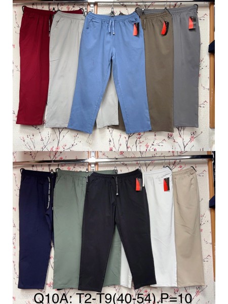 Spodnie damskie , Size 40-54,paczka 10szt,1kolor