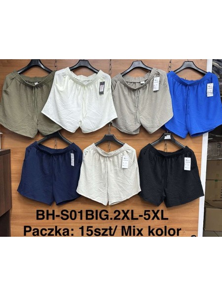Spodenki damskie , Size 2xl-5xl,paczka 15szt,mix kolor