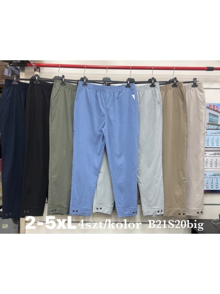Spodnie damskie , Size 2-5xl,paczka 4szt,1 kolor