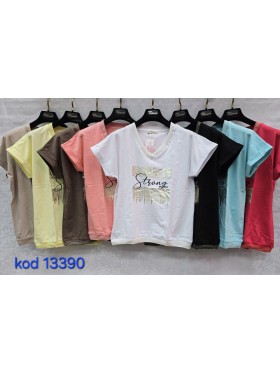 Bluzki damskie Tureckie, size standard ,paczka 12szt mix kolor