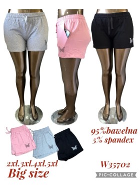 Spodenki damskie ,size 2-5xl, paczka 12szt,mix kolor