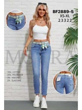 Jeansy damskie M'sara,size XS-XL, paczka 12szt,