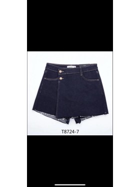 Spódnica krótka jeansowa damska ,size XS-XL, paczka 10szt,