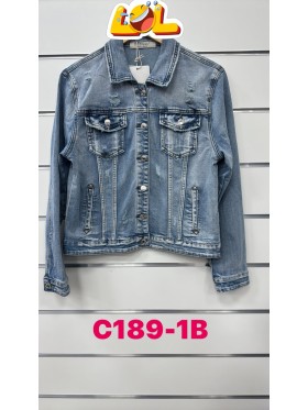 Kurtki Jeansowe damskie ,size M-3XL, paczka 10szt,