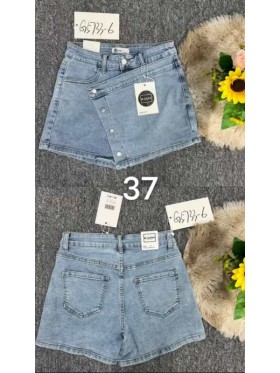 Spódnica krótka jeansowa damska ,size XS-XL, paczka 10szt,