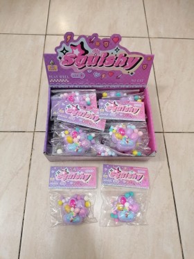 ZABAWKI SQUISHY ,20SZT / PACZKA, KOLOR JAK NA ZDZIĘCIU