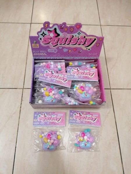 ZABAWKI SQUISHY ,20SZT / PACZKA, KOLOR JAK NA ZDZIĘCIU