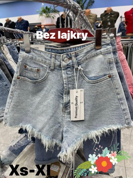 Spodenki jeansowe damskie ,size XS-XL, paczka 10szt,