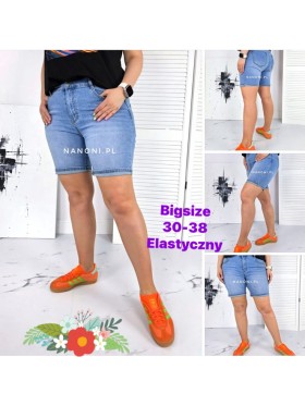 Spodenki jeansowe damskie ,size 30-38, paczka 12szt,
