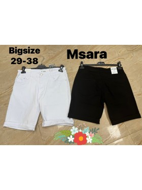 Spodenki jeansowe damskie M'sara ,size 29-38, paczka 10szt,