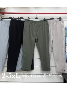 Spodnie damskie , Size 2-5xl,paczka 16szt,mix kolor