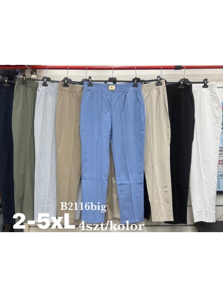 Spodnie damskie , Size 2-5xl,paczka 4szt,1 kolor