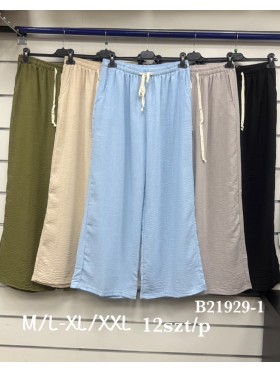 Spodnie damskie , Size m-2xl,paczka 12szt,mix kolor