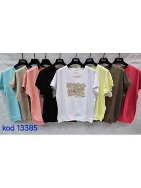 Bluzki damskie Tureckie, size standard ,paczka 12szt mix kolor