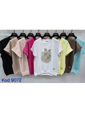 Bluzki damskie Tureckie, size standard ,paczka 12szt mix kolor