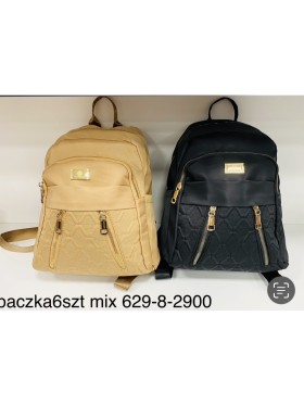 Plecaki damskie (standard 6szt ,mix kolor .)