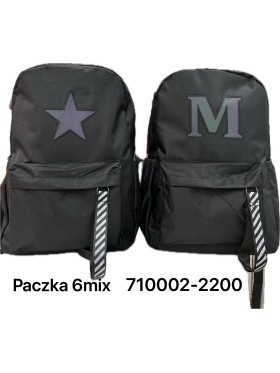 Plecaki damskie (standard 6szt ,mix kolor .)