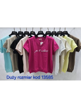 Bluzki damskie Tureckie, size standard ,paczka 12szt mix kolor