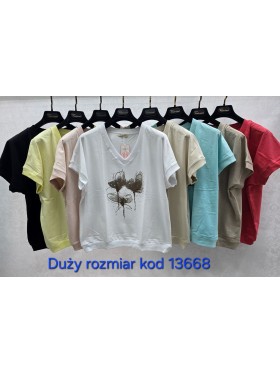 Bluzki damskie Tureckie, size standard ,paczka 12szt mix kolor