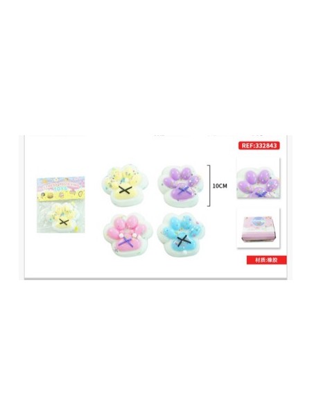 ZABAWKI SQUISHY,8SZT / PACZKA, KOLOR JAK NA ZDZIĘCIU