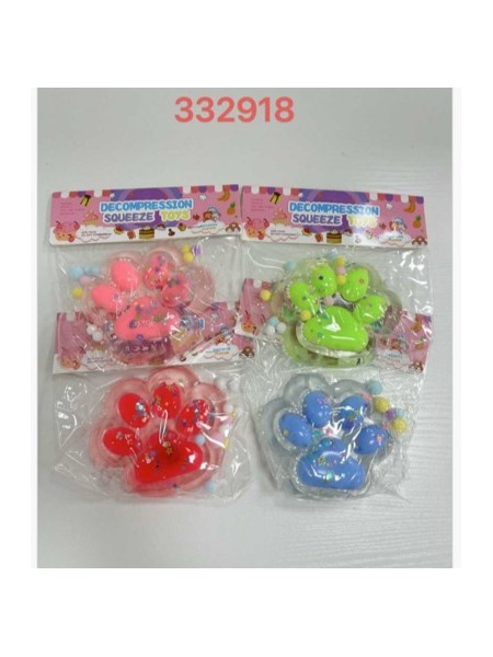 ZABAWKI SQUISHY,8SZT / PACZKA, KOLOR JAK NA ZDZIĘCIU