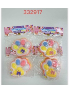 ZABAWKI SQUISHY,8SZT / PACZKA, KOLOR JAK NA ZDZIĘCIU