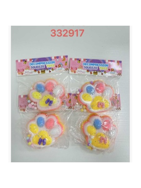 ZABAWKI SQUISHY,8SZT / PACZKA, KOLOR JAK NA ZDZIĘCIU