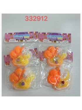 ZABAWKI SQUISHY,6SZT / PACZKA, KOLOR JAK NA ZDZIĘCIU