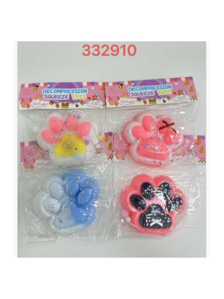 ZABAWKI SQUISHY,8SZT / PACZKA, KOLOR JAK NA ZDZIĘCIU