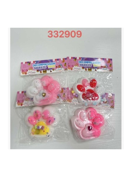ZABAWKI SQUISHY,8SZT / PACZKA, KOLOR JAK NA ZDZIĘCIU