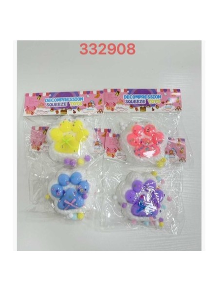 ZABAWKI SQUISHY,8SZT / PACZKA, KOLOR JAK NA ZDZIĘCIU