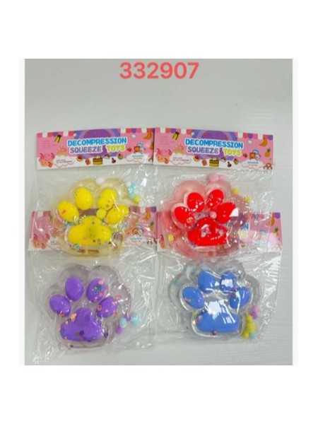 ZABAWKI SQUISHY,8SZT / PACZKA, KOLOR JAK NA ZDZIĘCIU