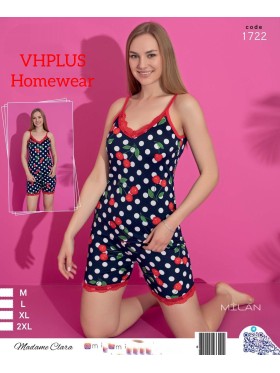 Piżama damskie tureckie, Size m-2xl,paczka 8szt,1kolor