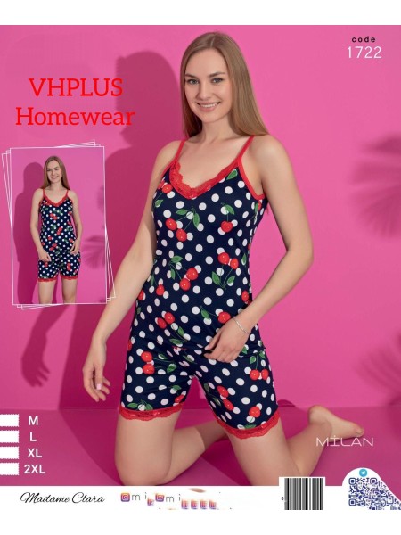 Piżama damskie tureckie, Size m-2xl,paczka 8szt,1kolor