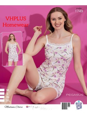 Piżama damskie tureckie, Size m-2xl,paczka 8szt,1kolor